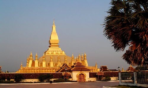 Vientiane is the capital city of Laos and it is an amazing city. You will find beautiful streets, colonial building finished with French façade and awesome night marketing with delicious food.