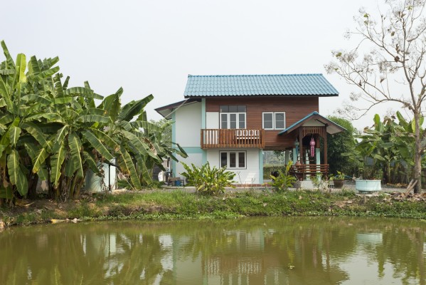 Lha's place traditional thai teakwood house near chiang mai tailand