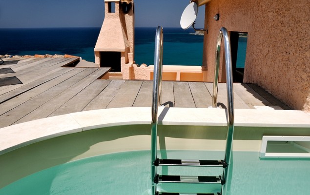 Villa Le Peonie,  amazing sea vie with swimming pool