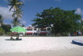 Bungalow straight on the beach of Trou Aux Biches.