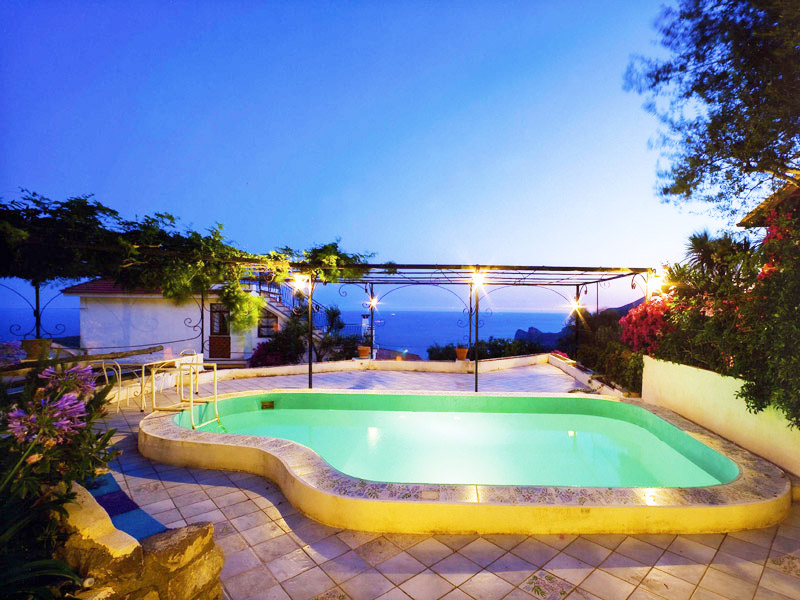 Villa Carlotta private pool and terrace seaview Amalfi coast